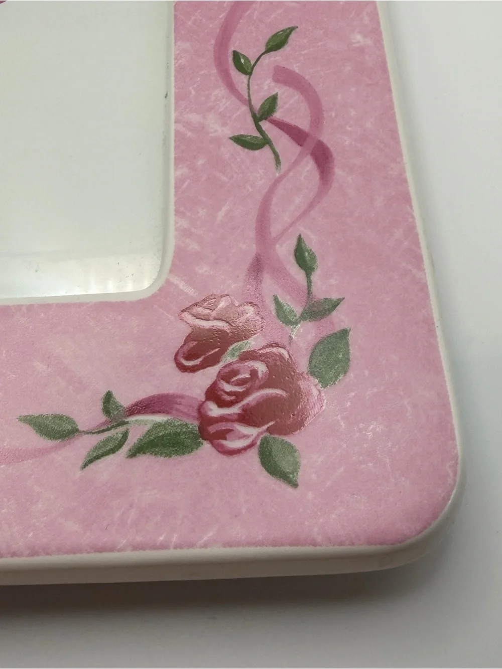 Papel Giftware At The Ballet Pink Ceramic 5x7 Picture Frame Ballerina Flowers